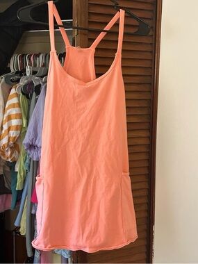 FP Movement by Free People Coral Pink Tank Dress